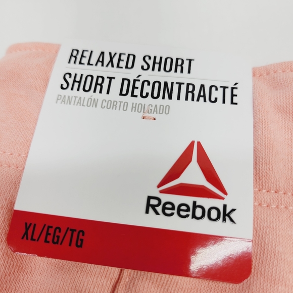 * Reebok XXL athletic fitness shorts fuchsia red drawstring waistline s… - Picture 5 of 7